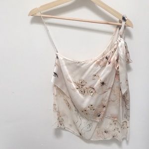 Aritzia/ Le fou one shoulder top